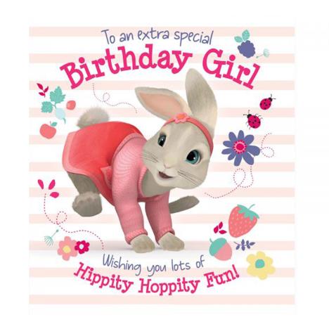 Peter Rabbit Birthday Girl Birthday Card £2.45